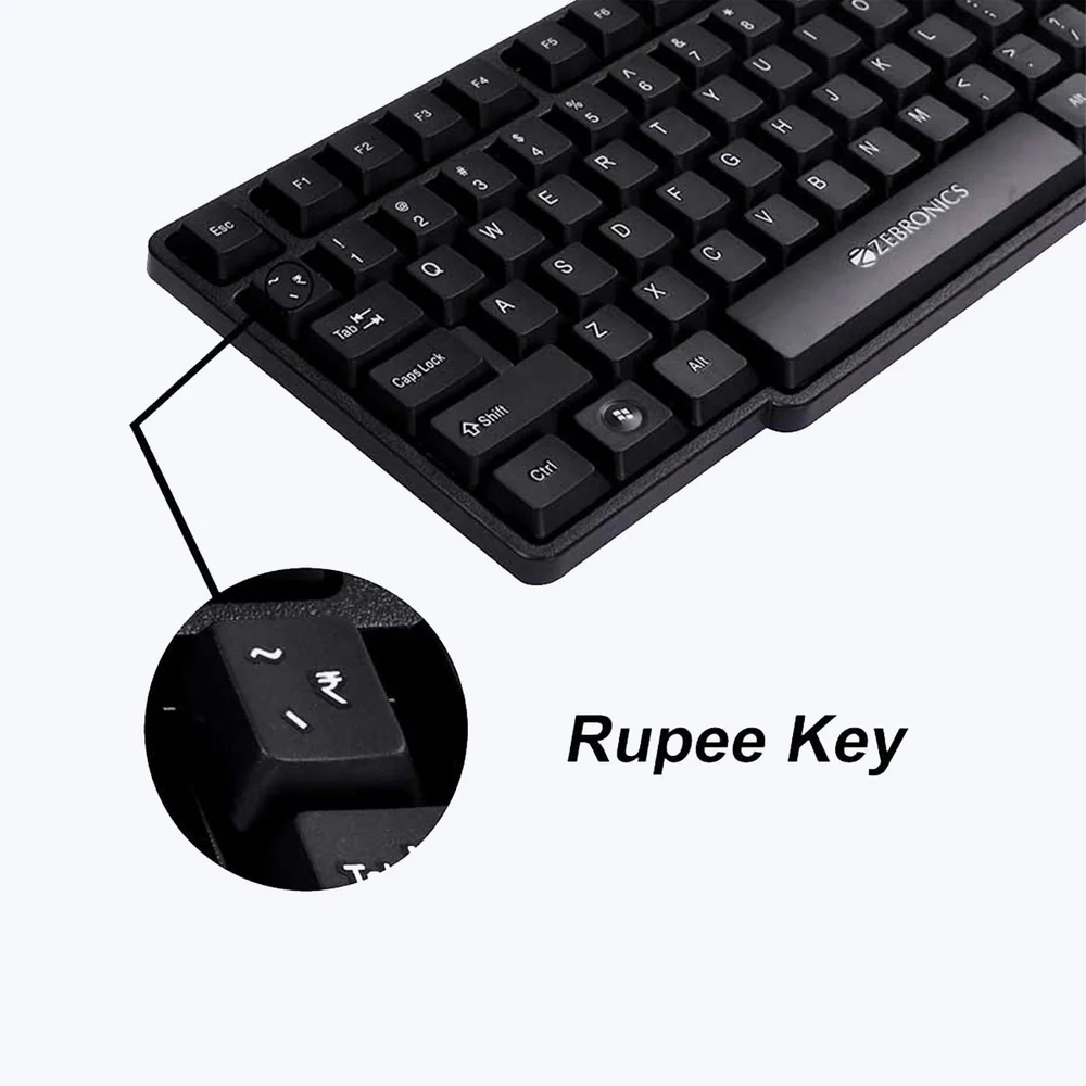 Zebronics USB Keyboard Mouse Combo Judwaa 750 view 6